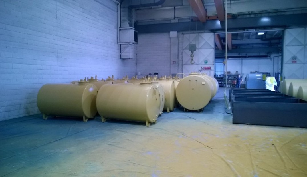 Fuel, water, underground tanks